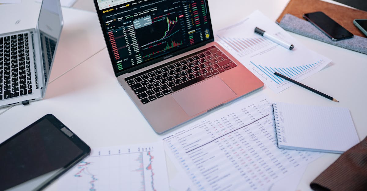 Financial documents and calculator on desk