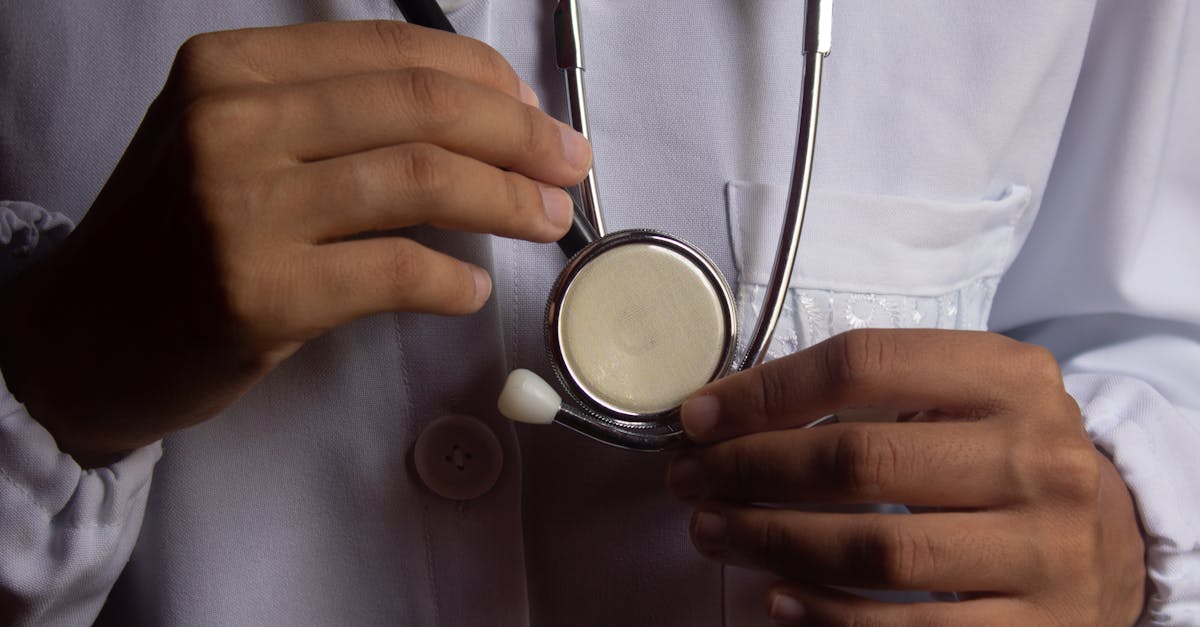 Doctor reviewing medical charts in hospital