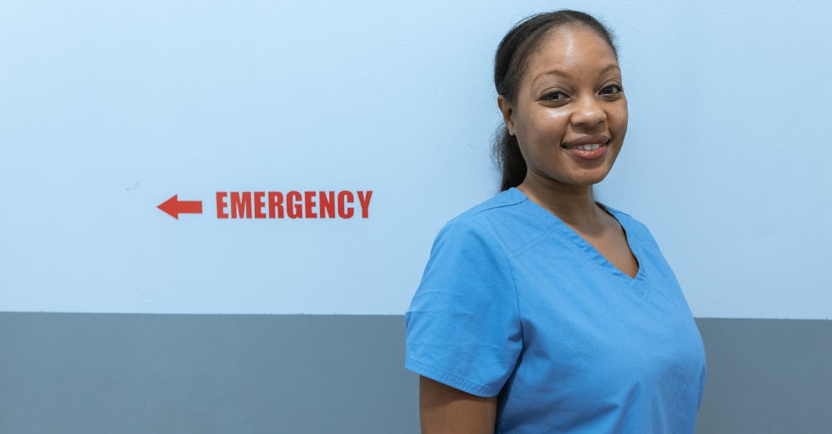 International nurses in hospital corridor