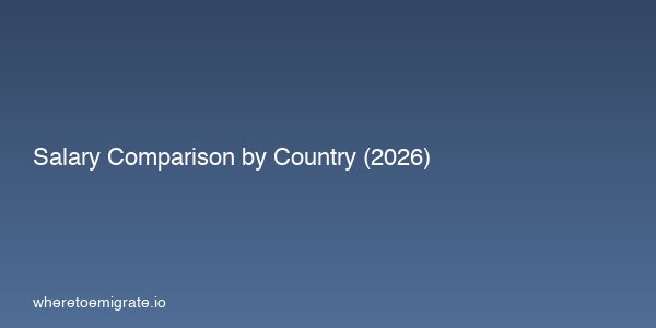 Salary Comparison By Country 2026